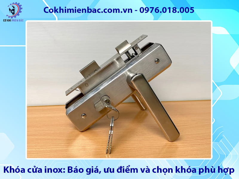 Khóa tay gạt inox Khóa tay gạt inox