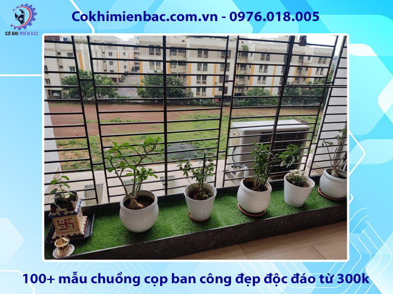 Báo giá 100+ mẫu chuồng cọp ban công đẹp độc đáo từ 300k