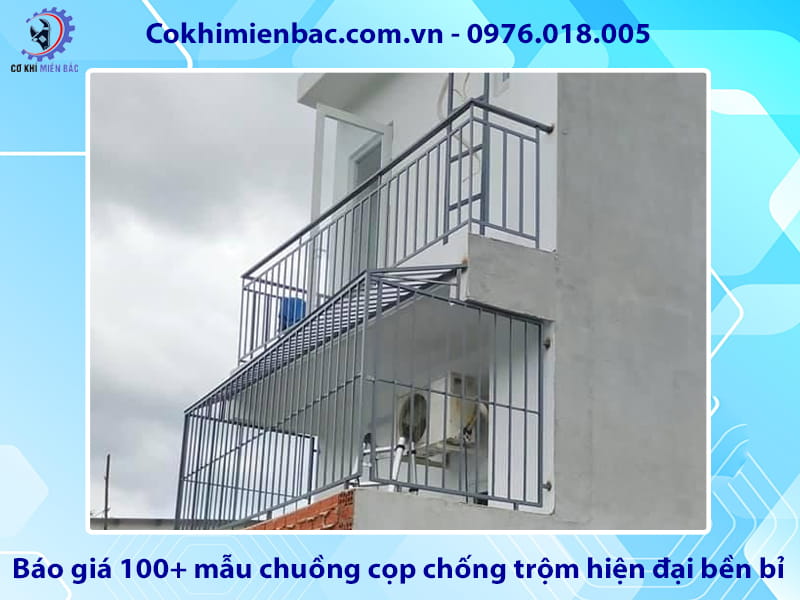 Báo giá 100+ mẫu chuồng cọp chống trộm hiện đại bền bỉ