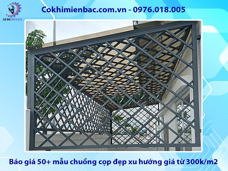 Báo giá 50+ mẫu chuồng cọp đẹp xu hướng giá từ 300k/m2