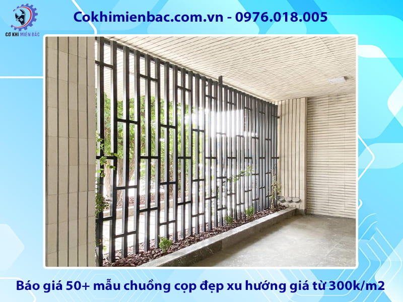 Báo giá 50+ mẫu chuồng cọp đẹp xu hướng giá từ 300k/m2
