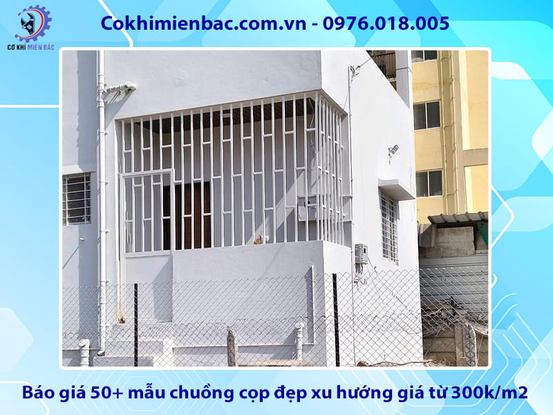 Báo giá 50+ mẫu chuồng cọp đẹp xu hướng giá từ 300k/m2