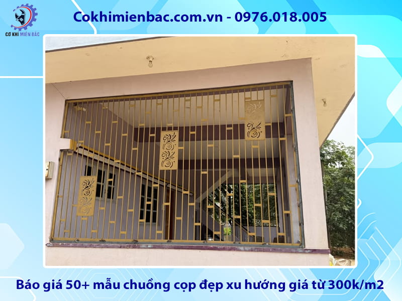 Báo giá 50+ mẫu chuồng cọp đẹp xu hướng giá từ 300k/m2