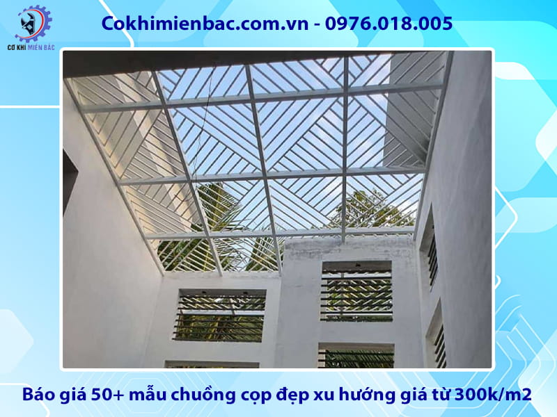 Báo giá 50+ mẫu chuồng cọp đẹp xu hướng giá từ 300k/m2