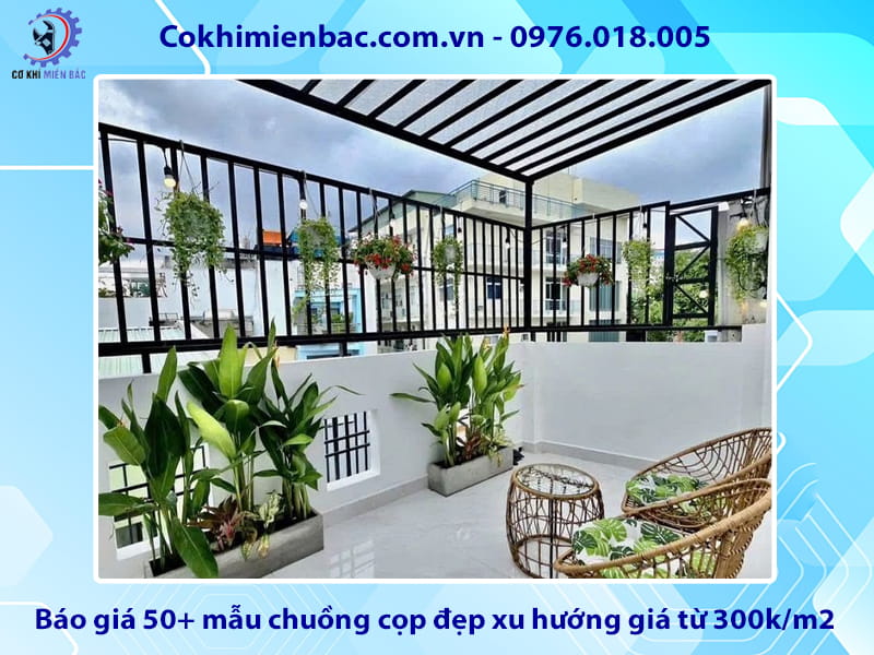 Báo giá 50+ mẫu chuồng cọp đẹp xu hướng giá từ 300k/m2