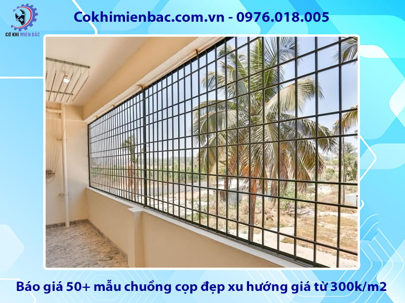Báo giá 50+ mẫu chuồng cọp đẹp xu hướng giá từ 300k/m2