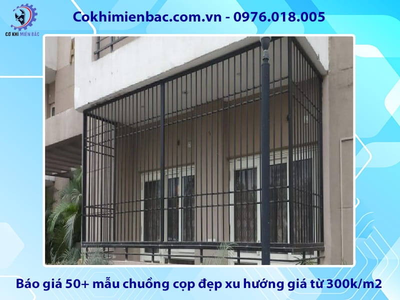 Báo giá 50+ mẫu chuồng cọp đẹp xu hướng giá từ 300k/m2