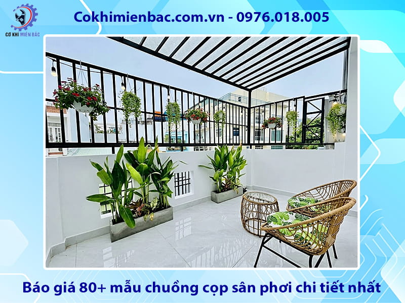 Báo giá 80+ mẫu chuồng cọp sân phơi chi tiết nhất
