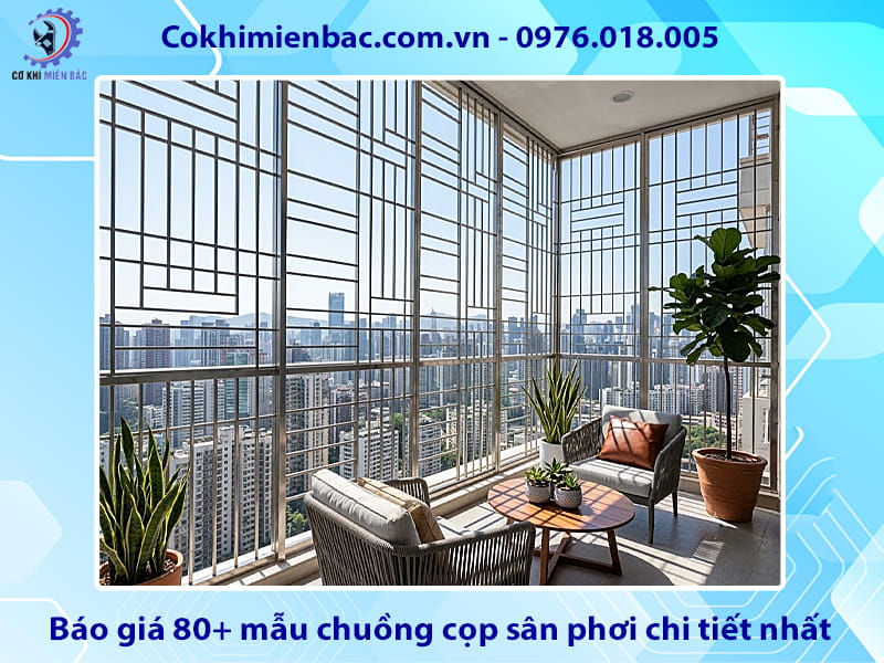 Báo giá 80+ mẫu chuồng cọp sân phơi chi tiết nhất