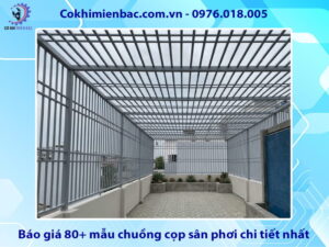 Báo giá 80+ mẫu chuồng cọp sân phơi chi tiết nhất