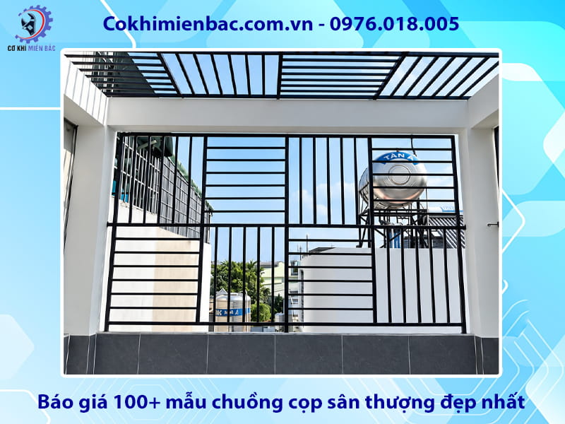 Báo giá 100+ mẫu chuồng cọp sân thượng đẹp nhất