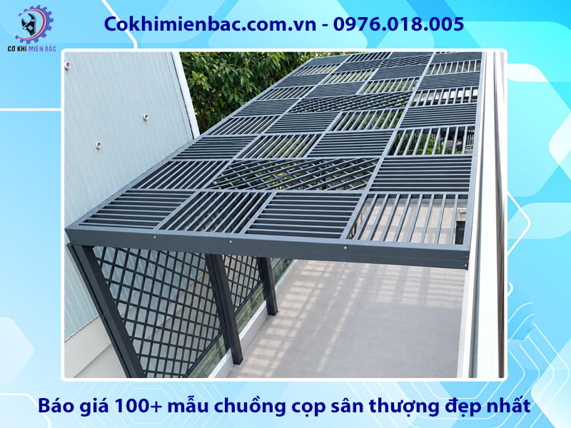 Báo giá 100+ mẫu chuồng cọp sân thượng đẹp nhất