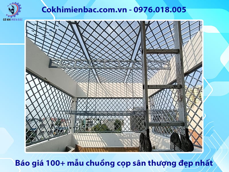 Báo giá 100+ mẫu chuồng cọp sân thượng đẹp nhất